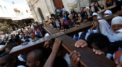 images archives stories Reuters Pictures Reuters Jerusalem Christian worshippers Good Friday photog Nir Elias