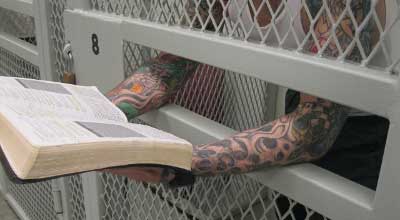 Bible in prison