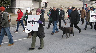 gun control protest