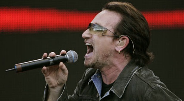 Bono Stars in Song to Raise Ebola-Fighting Funds
