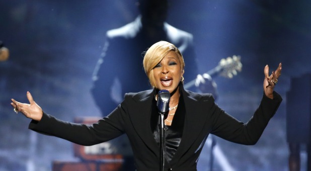 singer Mary J. Blige
