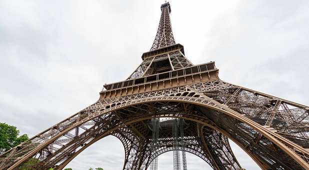 The Eiffel Tower in Paris, France