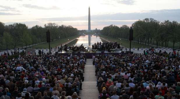 Sunrise Service to Reclaim America for Jesus