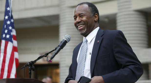 Christian neurosurgeon Ben Carson is outpacing many of his Republican rivals.