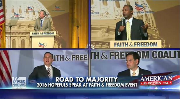 Watch: Todd Starnes, 2016 Hopefuls Speak Out About Religious Values