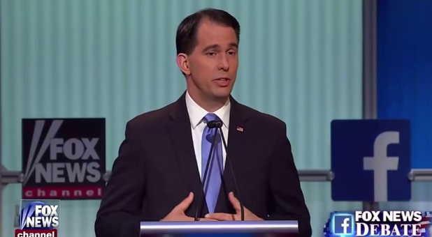 WATCH: Scott Walker says, ‘It’s only by the blood of Jesus Christ that I’ve been Redeemed’