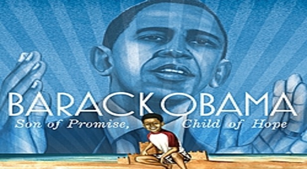 Photo of a Barack Obama book