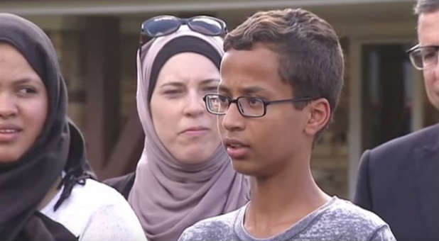 Ahmed Mohamed was arrested for bringing in a clock that teachers thought looked like a bomb.