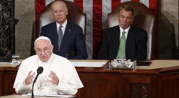 Here’s What the Pope Emphasized in His Speech to Congress