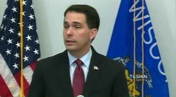 Scott Walker Cites God’s ‘Abundant Grace’ in Exit Speech