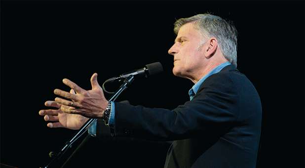 A Fox News host says Franklin Graham's views on persecution are 'nuts.'