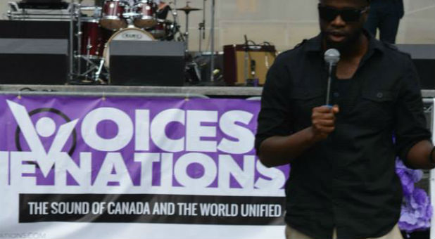 Voices of the Nations say they were denied a permit because they sang songs about Jesus.