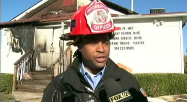 A St. Louis firefighter.