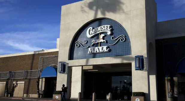 A mall in San Bernardino, California