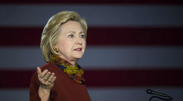 Hillary Clinton called out her Republican rivals for their stance on defeating the Islamic State.