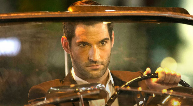 Tom Ellis as the devil himself in 'Lucifer'