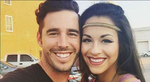 Craig Strickland was found in the shape of a cross, according to his wife Helen.