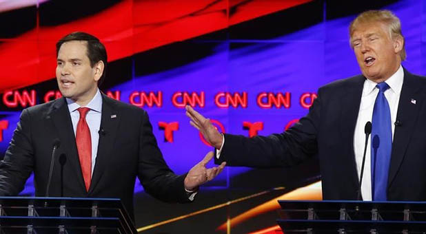 After Debate, Marco Rubio Keeps Swinging at Donald Trump