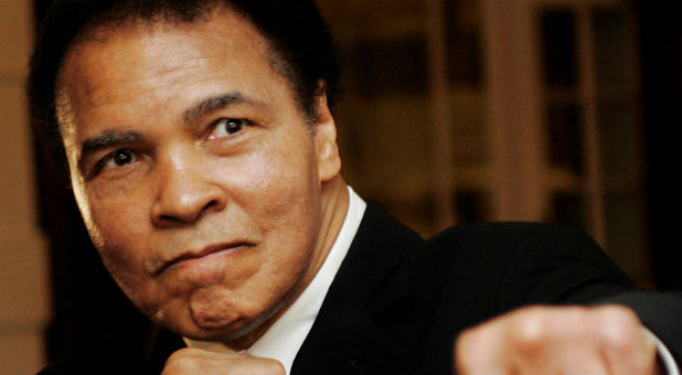 Boxer Muhammad Ali