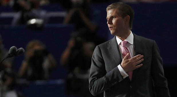 Eric Trump Opens His Heart to America