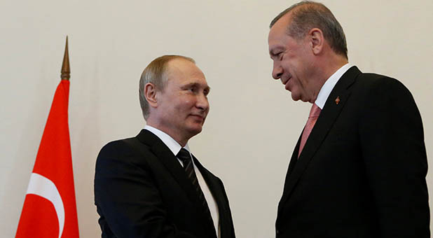 Turkey's Erdogan and Russia's Putin