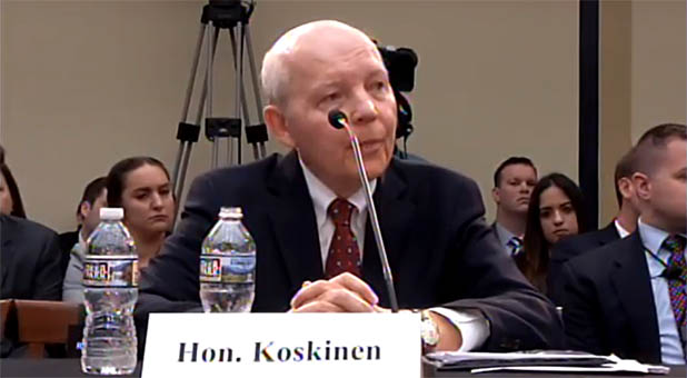 IRS Commissioner: ‘I Was Misled’