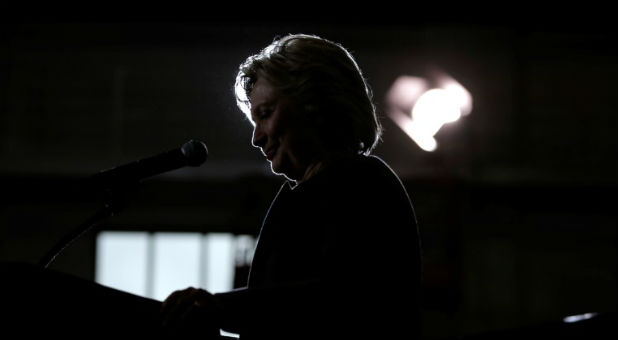 U.S. Democratic presidential nominee Hillary Clinton