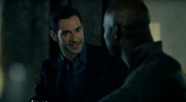 Tom Ellis as 'Lucifer'