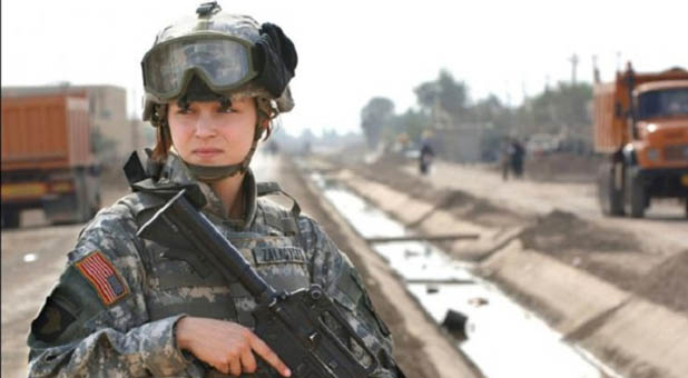 Woman in Combat
