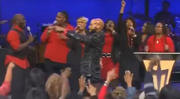 Amid Hospice Rumors, Bishop Eddie Long Dances on Stage