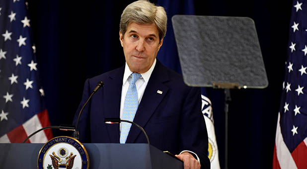 Kerry Says Israel ‘Cannot Be Both’ Jewish and Democratic Without the ‘Two-State Solution’