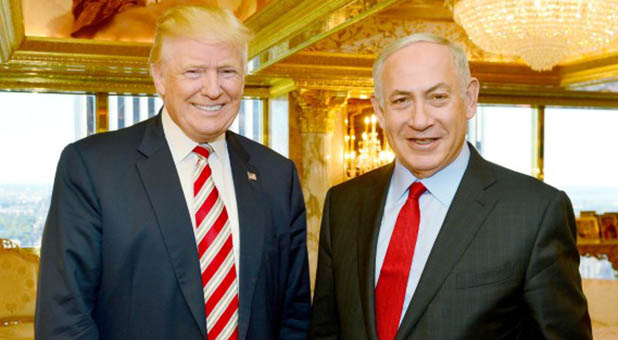 President-elect Donald Trump and Israeli Prime Minister Benjamin Netanyahu