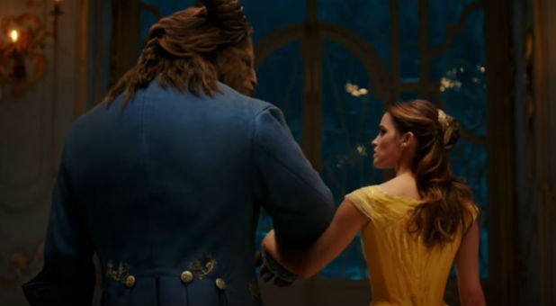 Emma Watson dances next to Dan Stevens in 'Beauty and the Beast'