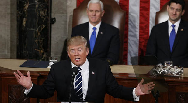 ICYMI: President Trump’s First Speech to Congress Continued Many Familiar Themes