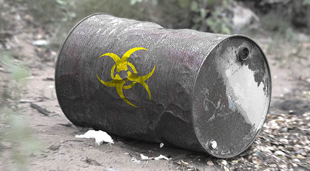 Toxic Waste Canister
