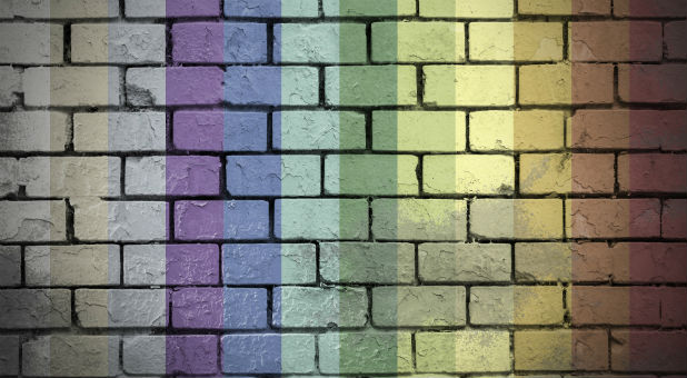 2017 10 LGBT Rainbow Wall