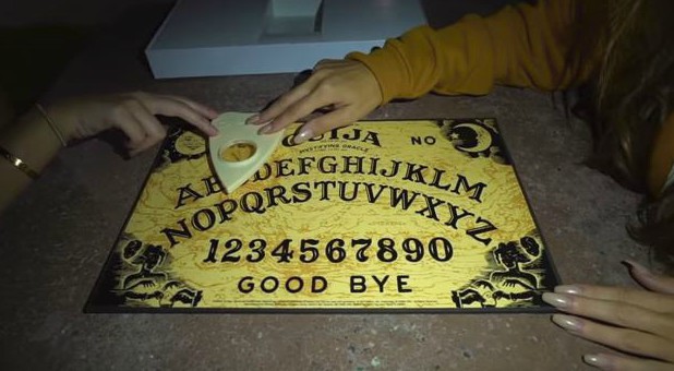A Ouija board