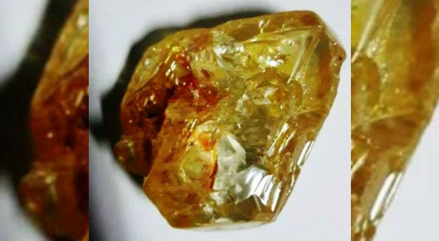 A pastor discovered this massive diamond.