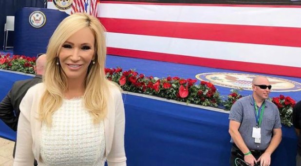 Paula White attends the opening of the US embassy in Jerusalem.