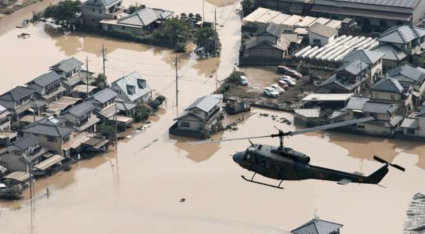 At Least 114 Killed by Floods in Japan, 61 Missing