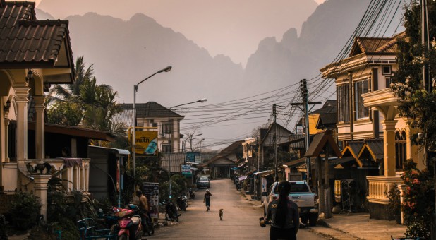 2019 01 Laos Village