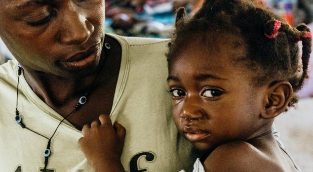 Saving Moses helps children like Vanilsa, who is malnourished.