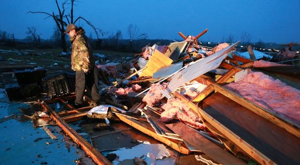 Tornado Swarm Kills 4 People, Rips Church to Shreds