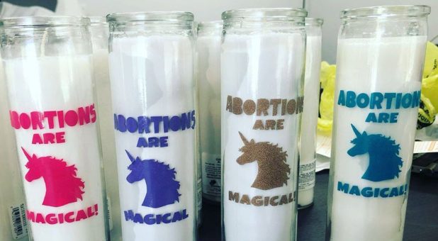 Pro-Abortion Group Makes ‘Abortions Are Magical’ Prayer Candles