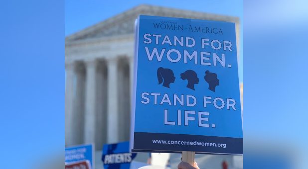 CWA Advocates for Women, Unborn on SCOTUS Steps Today