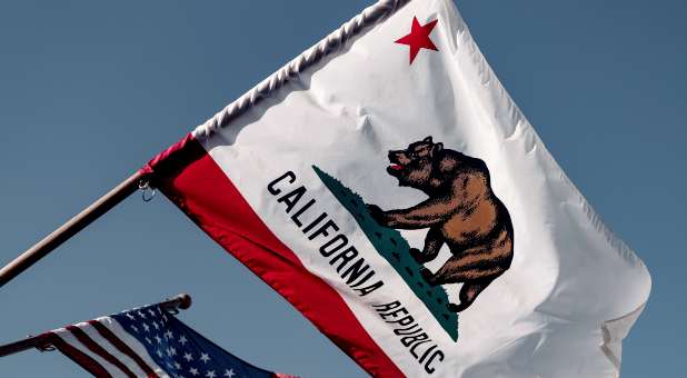 2021 2 California flag