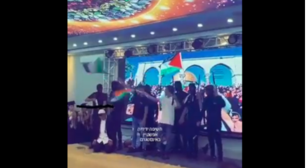 Viral Video Shows Palestinian Students Acting Out Murder of Jews in School Play