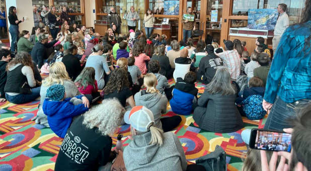 Prayers Answered! Kirk Cameron Shares Faith-Based Stories to Thousands in Public Libraries