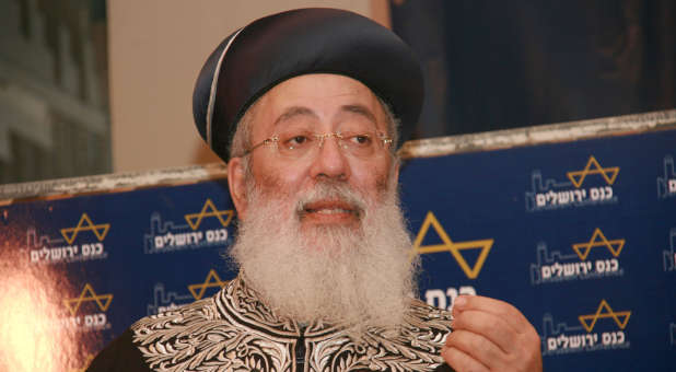 Jerusalem Chief Rabbi Condemns Harassment of Christians in Jerusalem