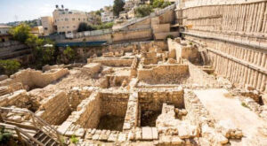 The ancient city of David